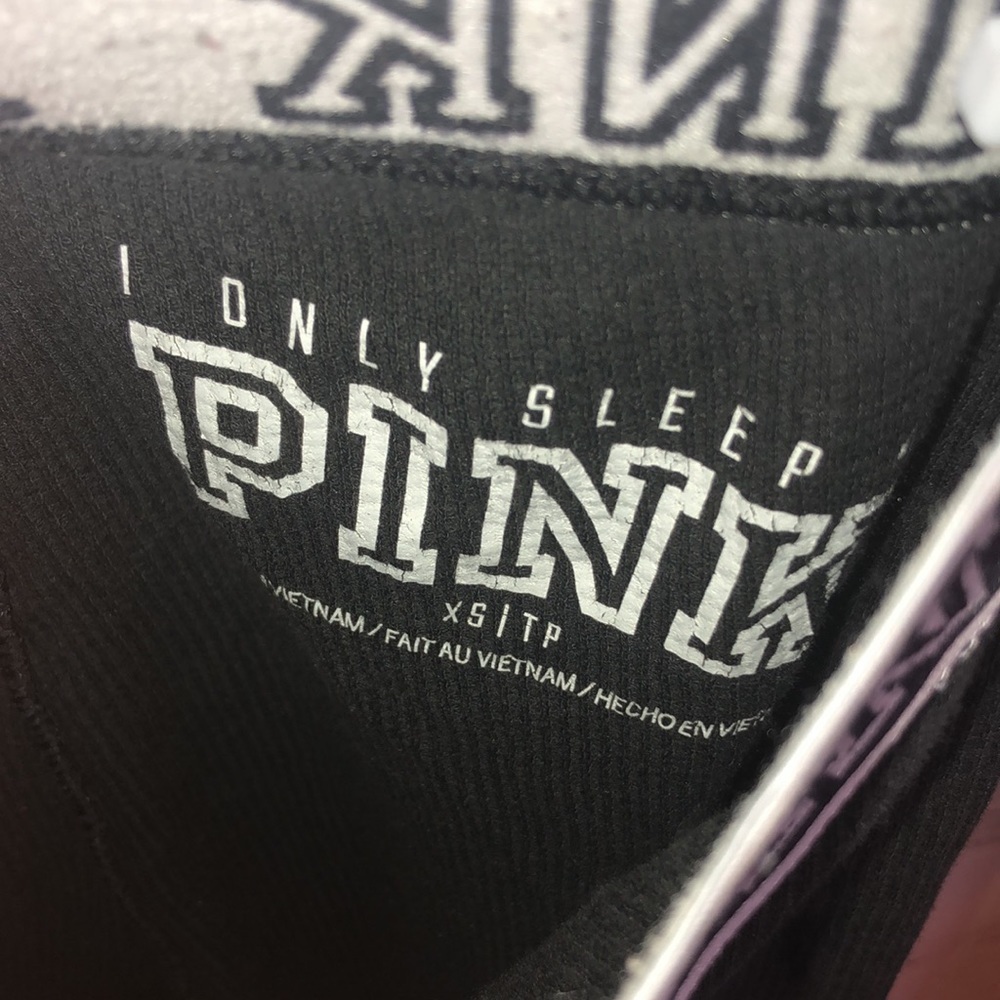I only sleep in pink Victoria’s Secret pants lounge pants pajama pants size XS​​ - Picture 5 of 8